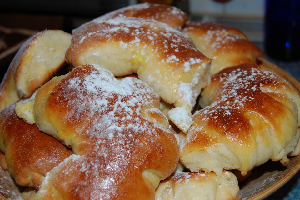 Булочки с кремом
